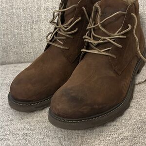 Sorel Brown Suede Ankle Boots